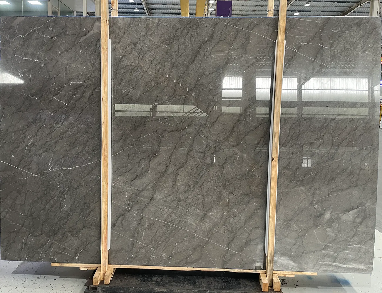 Marmorplatte lux ash