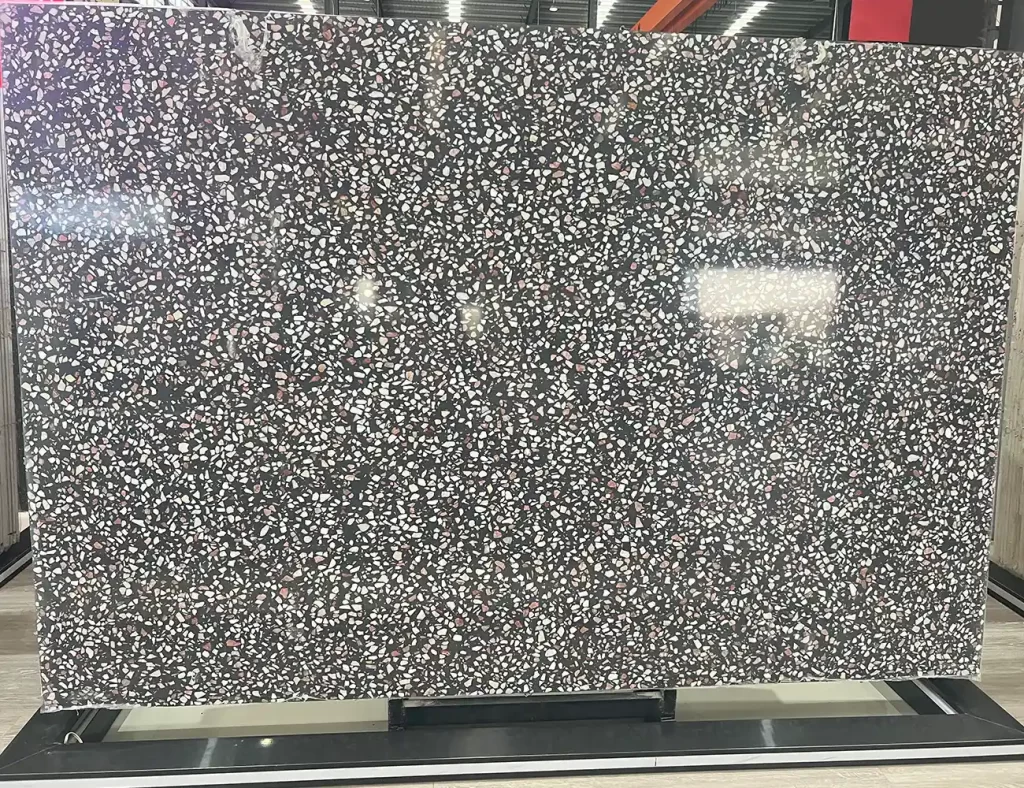 terrazzo stone floor