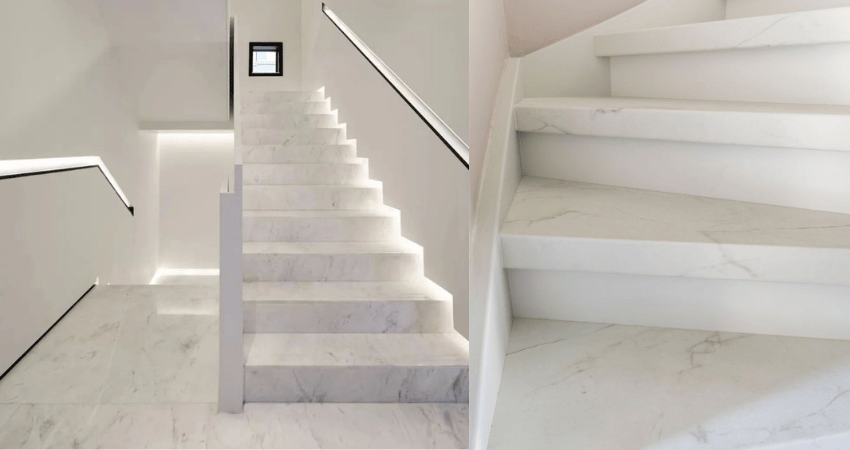 White Marble Stairs White Marble Stairs