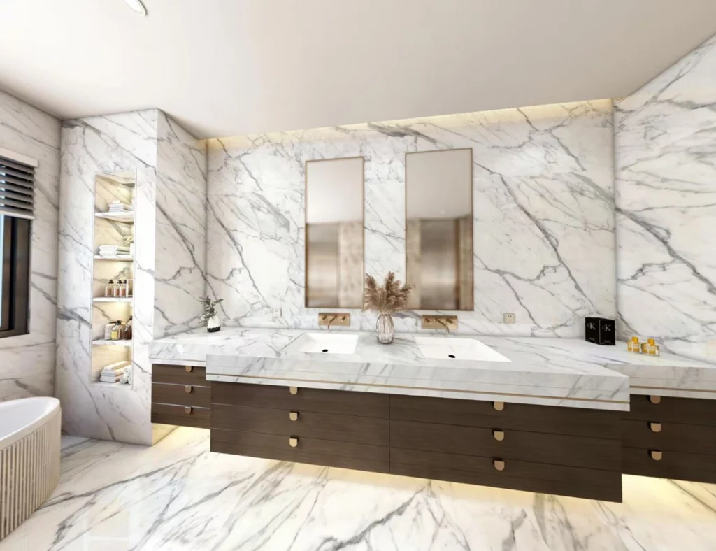 statuario white matt