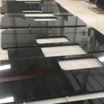 Absolut schwarze Granit-Küchenarbeitsplatte