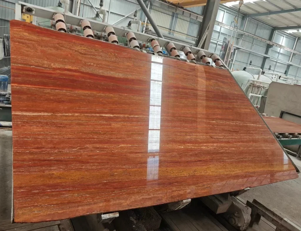 travertin red