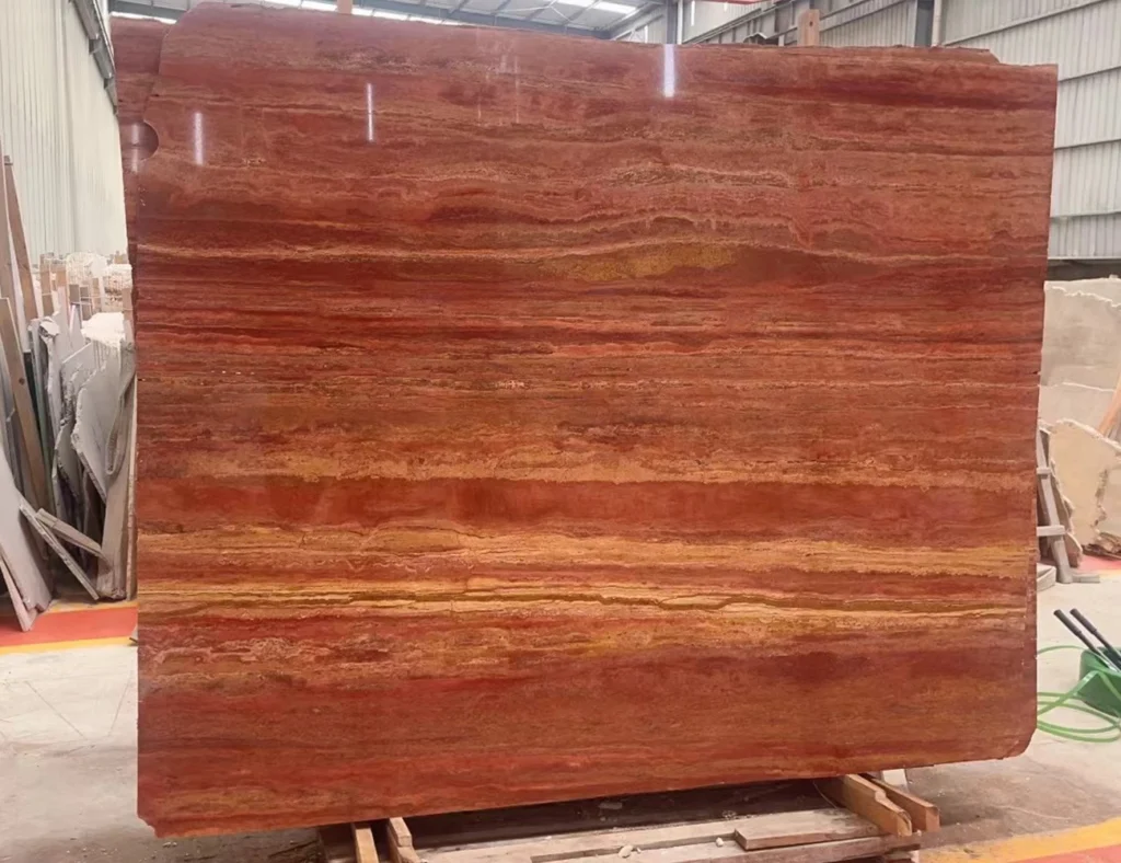 travertine red